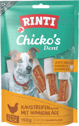 Produktbild von RINTI Chicko Dent Kausticks 150g Hundesnacks 9 x 150g Huhn Medium