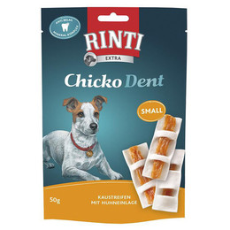 Produktbild von Rinti Chicko Dent Small Kaustreifen Huhn - 12 x 50 g