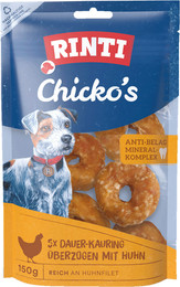 Produktbild von RINTI Chicko Kauring mit Huhn Hundesnack Klein 9 x 5 x 30 Gramm