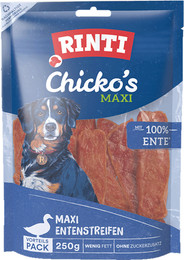 Produktbild von RINTI Chicko Maxi 250 Gramm Hundesnacks Sparpaket 9 x 250 Gramm Ente