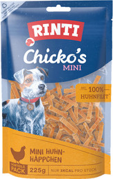 Produktbild von RINTI Chicko Mini 225 Gramm Hundesnacks Sparpaket 9 x 225 Gramm Huhn