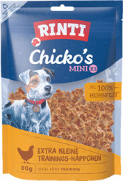 Produktbild von RINTI Chicko Mini 80 Gramm Hundesnacks 12 x 80 Gramm XS Huhn