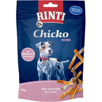 Produktbild von RINTI Chicko Mini Hundesnacks mit Lachs & Huhn - 12 x 80 g