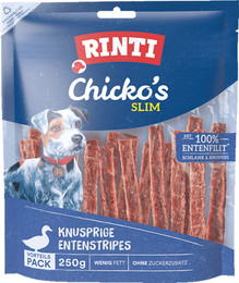 Produktbild von RINTI Chicko SLIM 250 Gramm Vorratspack Hundesnack Sparpaket 9 x 250 Gramm Ente