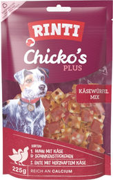Produktbild von RINTI Extra Chicko Plus Würfelmix - Sparpaket: 3 x 225 g