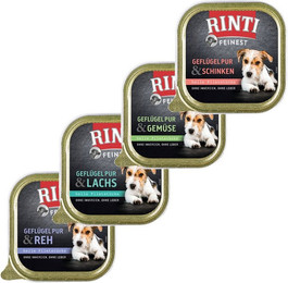 Produktbild von Rinti Feinest Geflügel Pur Mix - 4 x 150 g