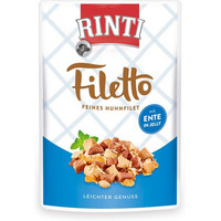 Produktbild von RINTI Filetto Huhn & Ente in Jelly - 48 x 100 g