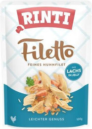 Produktbild von RINTI Filetto Huhn & Lachs - 24 x 100 g