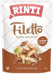 Produktbild von RINTI Filetto Huhn & Lamm - 24 x 100 g