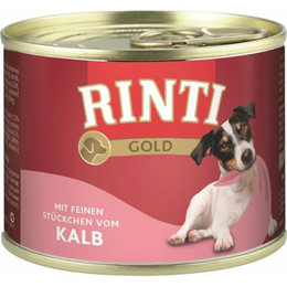 Produktbild von Rinti Gold Kalb Hundefutter - 12 x 185 g