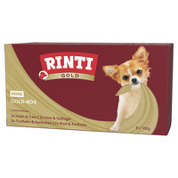Produktbild von RINTI Gold Mini Goldbox Nassfutter für kleine Hunde - 8 x 100 g