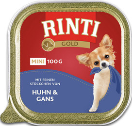 Produktbild von Rinti Gold Mini Huhn & Gans - 16 x 100 g