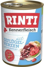 Produktbild von RINTI Kennerfleisch Geflügelherzen - 24 x 400 g