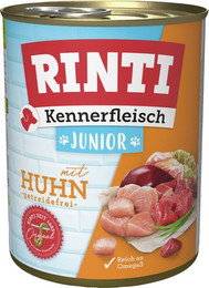 Produktbild von RINTI Kennerfleisch Junior Huhn - 36 x 800 g