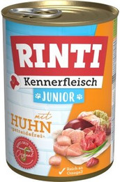 Produktbild von RINTI Kennerfleisch Junior Huhn - 12 x 400 g