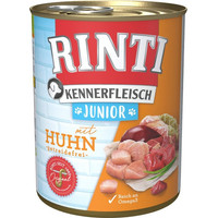 Produktbild von RINTI Kennerfleisch Junior Hundenassfutter Rind - 36 x 800 g
