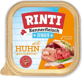 Produktbild von Rinti Kennerfleisch Junior mit Huhn 18x300g