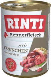 Produktbild von Rinti Kennerfleisch Kaninchen - 12 x 400 g