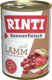 Produktbild von RINTI Kennerfleisch Lamm Hundenassfutter - 48 x 400 g