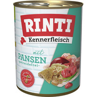 Produktbild von RINTI Kennerfleisch Pansen Nassfutter für Hunde - 24 x 800 g