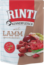 Produktbild von RINTI Kennerfleisch PB 400 Gramm Hundenassfutter 20 x 400 Gramm Lamm