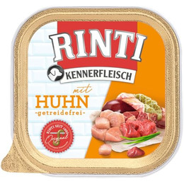 Produktbild von Rinti Kennerfleisch Schale Huhn - 9 x 300 g
