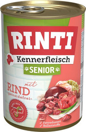Produktbild von Rinti Kennerfleisch Senior mit Rind - 24 x 400 g