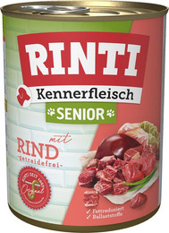 Produktbild von Rinti Kennerfleisch Senior Rind - 12 x 800 g