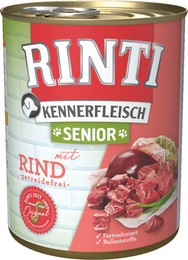 Produktbild von Rinti Kennerfleisch Senior Rind - 12 x 800 g