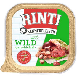 Produktbild von Rinti Kennerfleisch Wild Nassfutter für Hunde - 9 x 300 g