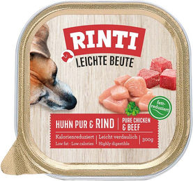 Produktbild von Rinti Leichte Beute Huhn pur & Rind 18x300g