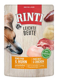 Rinti Leichte Beute Rind Pur + Huhn - 10 x 400 g – Bild 1 von 5