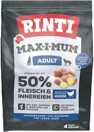 Produktbild von Rinti Max-i-mum 50% Adult 2 x 4kg Huhn