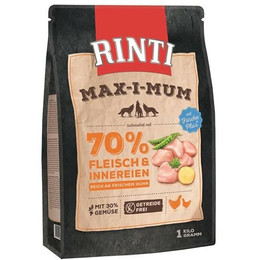 Produktbild von Rinti Max-i-Mum Huhn Trockenfutter - 1 kg