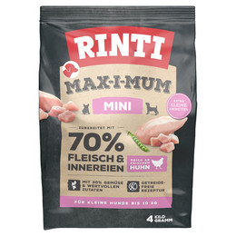 Produktbild von RINTI Max-i-Mum Mini Adult Huhn - 2 x 4 kg