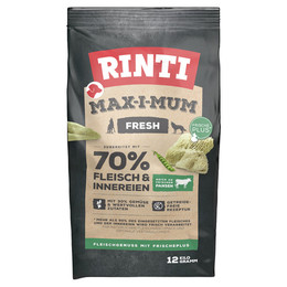 Produktbild von Rinti Max-i-mum Pansen Trockenfutter für Hunde - 12 kg