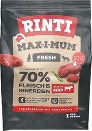 Produktbild von Rinti Max-i-mum Rind Trockenfutter - 7 x 1 kg