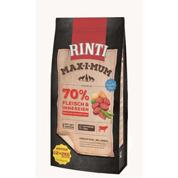 Produktbild von Rinti Max-i-mum Rind Trockenfutter für Hunde - 14 kg