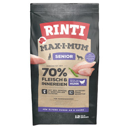 Produktbild von RINTI Max-I-Mum Senior Huhn Hundetrockenfutter - 12 kg