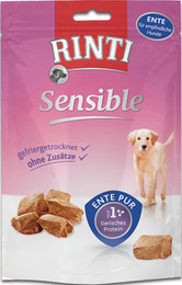 Produktbild von RINTI Sensible 120 Gramm Beutel Hundesnack Sparpaket 9 x 120 Gramm Ente Pur