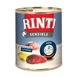 Produktbild von Rinti Sensible Dose Ross, Hühnerleber & Kartoffel - 6 x 800 g
