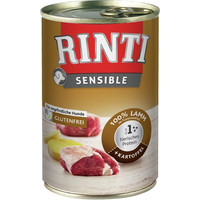 Produktbild von RINTI Sensible Lamm & Kartoffel Hundenassfutter - 48 x 400 g