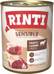 Produktbild von Rinti Sensible Lamm & Reis 12x800g