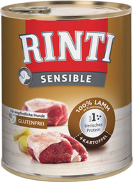 Produktbild von Rinti Sensible Lamm und Kartoffel - 6 x 800 g