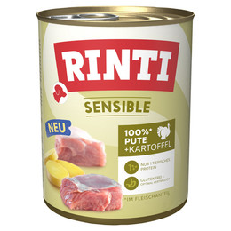 Produktbild von Rinti Sensible Pute mit Kartoffel - 6 x 800 g