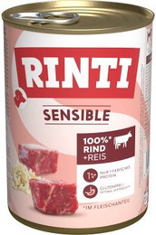 Produktbild von RINTI Sensible Rind und Reis - 12 x 400 g