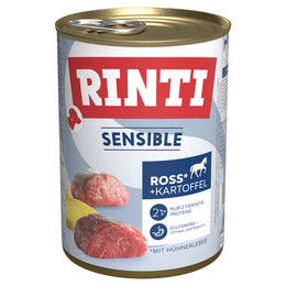 Produktbild von Rinti Sensible Ross, Hühnerleber & Kartoffel - 6 x 400 g