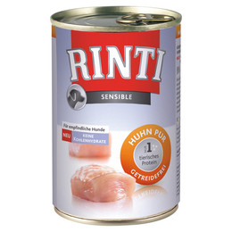 Produktbild von RINTI Singlefleisch Huhn Pur - 12 x 400 g