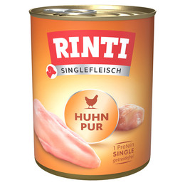 Produktbild von Rinti Singlefleisch Huhn Pur - 6 x 800 g