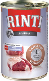 Produktbild von Rinti Singlefleisch Lamm Pur - 12 x 400 g